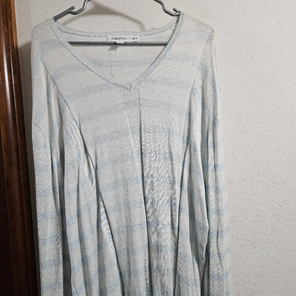 Mens Calvin Klein 2XL V Neck Sweater